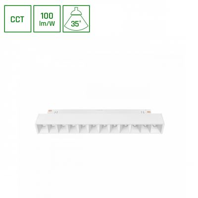 SYSTEM SHIFT CCT- GRID S OPRAWA LINIOWA 220X23X42 12W 40ST BIAŁY CCT SWITCH 5 LAT GW. (WLD+40040_CCT)